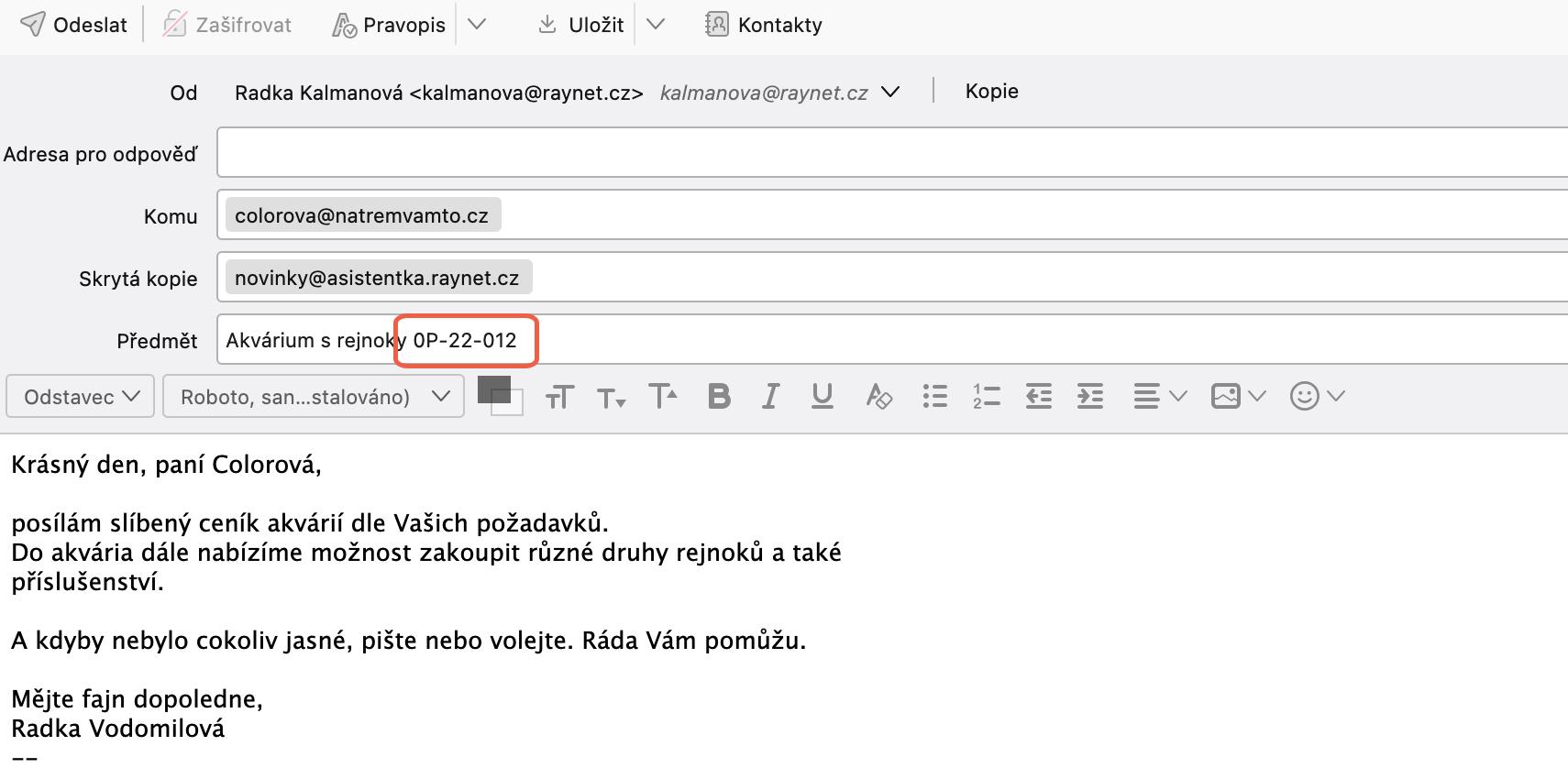 Přiřazení e-mailu ke konkrétnímu záznamu - 201807123_2.0_24251580888349.0.jpg