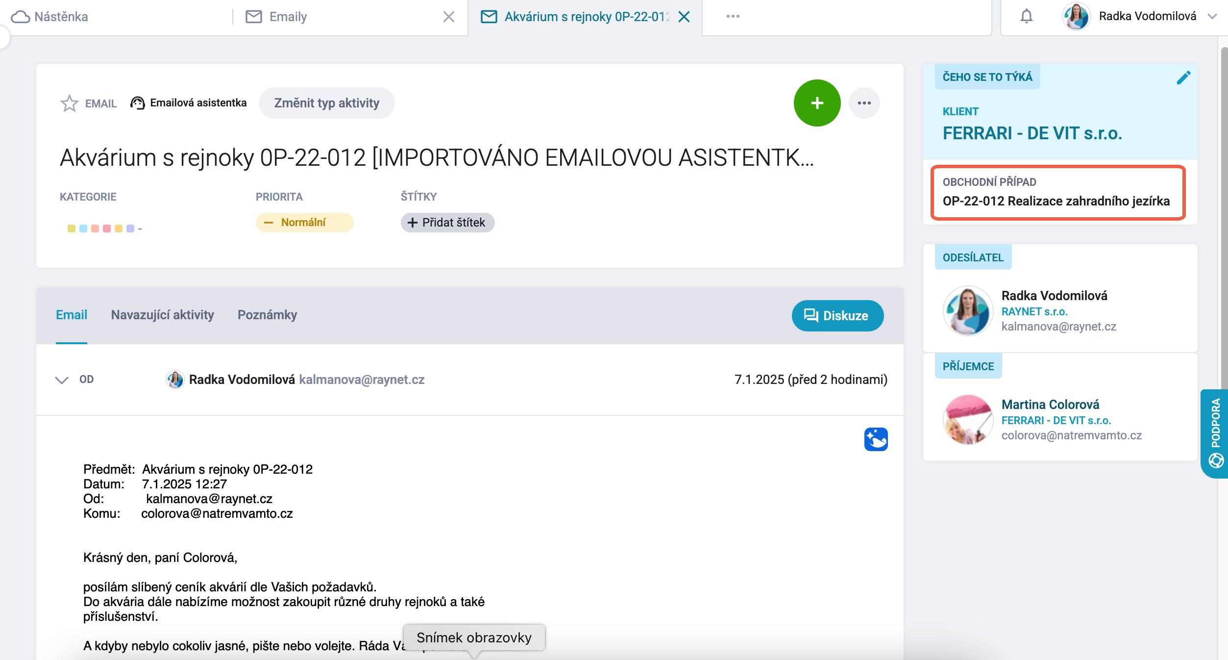 Přiřazení e-mailu ke konkrétnímu záznamu - 201807123_3.0_24251580890013.0.jpg